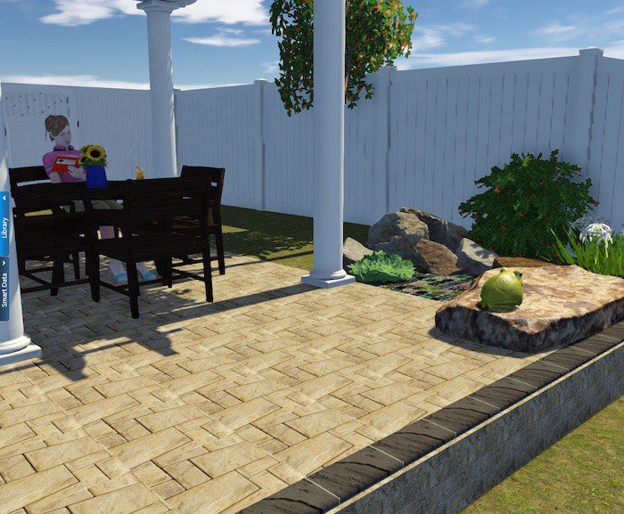 3D landscape designs