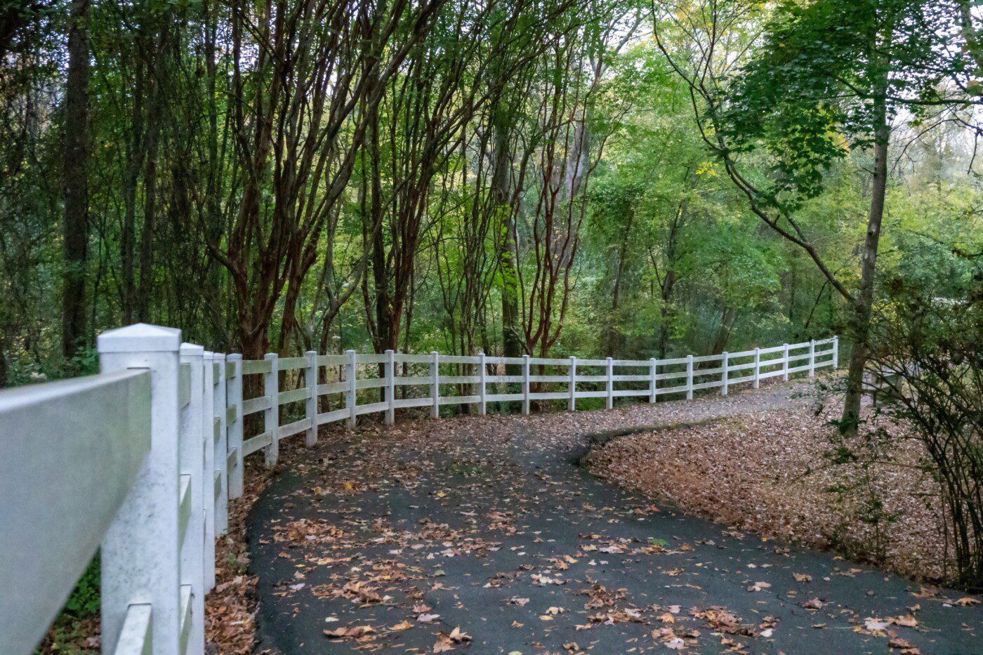 beautiful-colorful-autumn-scene-with-white-fence-and-fall